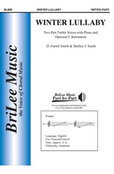 Winter Lullaby Two-Part choral sheet music cover